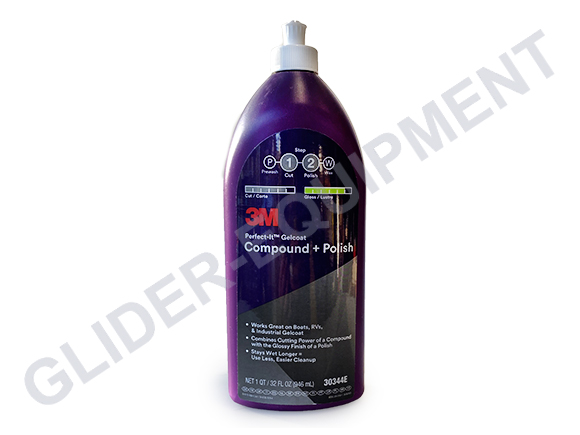 3M Perfect-It Gelcoat Compound+Polish (Marine Imperial) [30344E (06044E)]